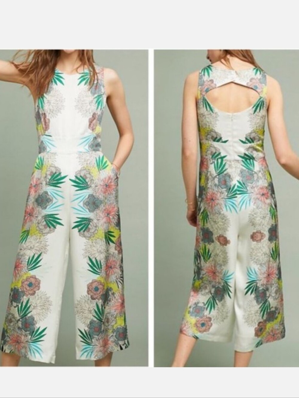 Anthro Corey Lynn Carter Bloome Jumpsuit
